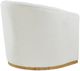 Forty West Boyd Ivory Swivel Chair-3
