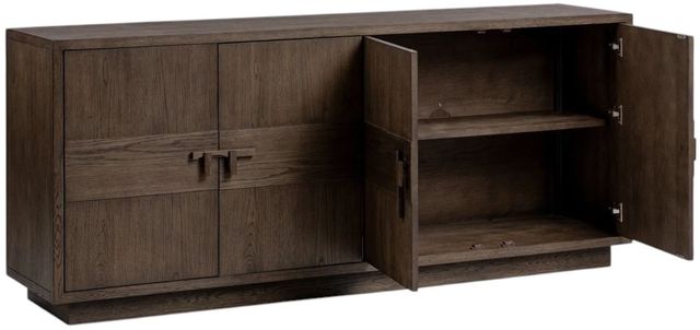 Classic Home Oakridge Havana Brown 4-Door Cabinet-2