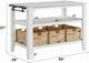 ACME Furniture Sezye White Kitchen Island-1