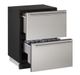 U-Line® 1000 Series 5.4 Cu. Ft. Stainless Steel Refrigerator Drawers-1