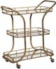 Uttermost® Stassi Gold Serving Cart-0