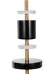 A & B Home Black/White 13" Table Lamp-3