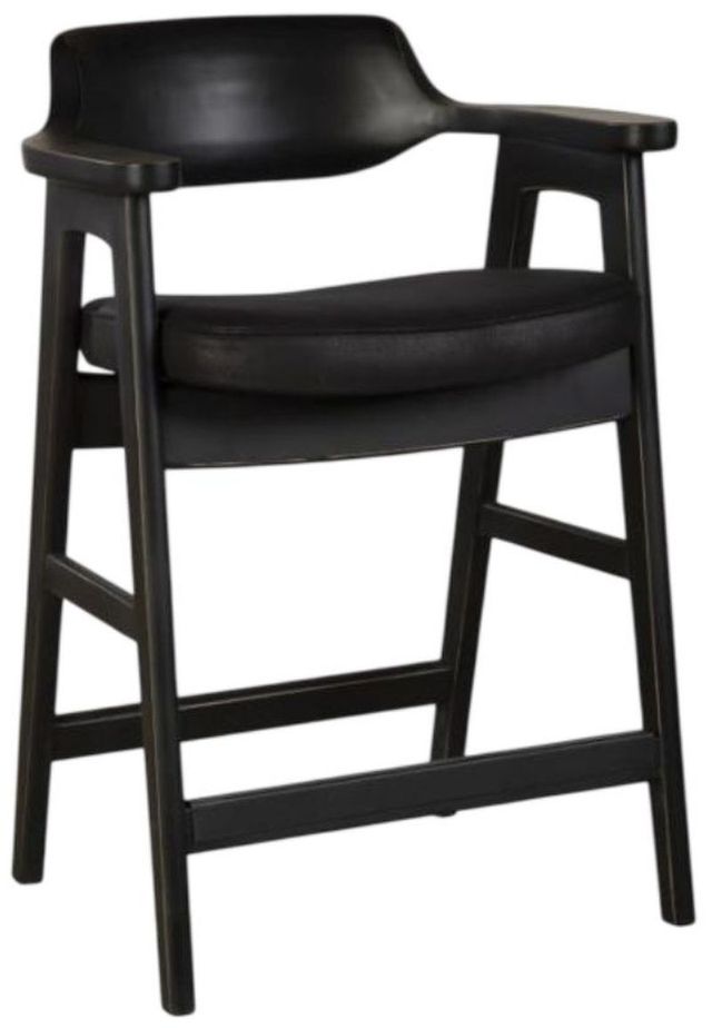 Nest Home Collections Wagner Black/Vintage Black Counter Chair -0