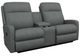 La-Z-Boy® Finley Midnight Manual Wall Reclining Loveseat with Console-0
