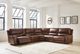 Signature Design by Ashley® DeepWakes 6-Piece Canyon Power Reclining Sectional with Storage Console -1