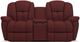 La-Z-Boy® Maverick Claret Reclining Loveseat with Console-0