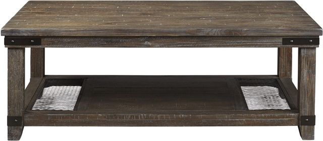 Signature Design by Ashley® Danell Ridge Brown Coffee Table-1
