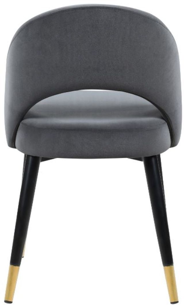 Coaster® Lindsey 2-Piece Grey Arched Back Upholstered Side Chairs-3