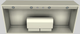 Vent-A-Hood® 54" Biscuit Wall Mounted Range Hood-3