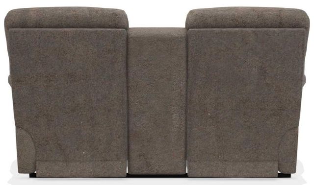 La-Z-Boy® James Steel Reclining Loveseat with Console-3