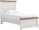 Benchcraft® Savonport Brown/White Youth Twin Panel Bed-0