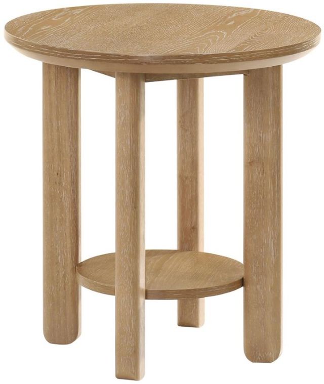 Coaster® Ottowa 2-Piece Washed Oak Coffee Table Set-3