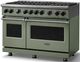 Viking® 7 Series 48'' Eucalyptus Pro Style Natural Gas Range-3