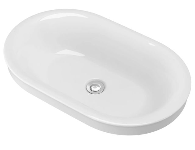 American Standard Studio® S White Above Counter Oval Sink-2