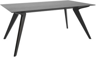 Canadel Downtown Peppercorn Washed Tapper Legs Rectangular Dining Table