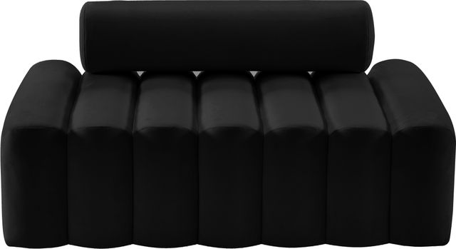 Meridian Furniture Melody Black Velvet Loveseat-3