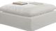 Diamond Sofa® Willow White Ottoman-0