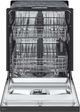 LG 24" Black Front Control Built In Dishwasher-3