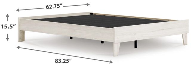 Signature Design by Ashley® Socalle Light Natural Queen Platform Bed-4