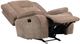 Parker House® Bruno Plush Tobacco Manual Glider Recliner-2