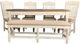Vintage Furniture Martha Padded Dining Bench-1