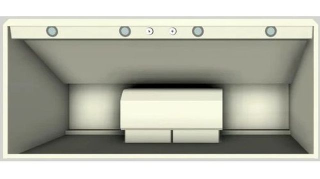 Vent-A-Hood® 54" Biscuit Wall Mount Range Hood-3