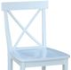 John Thomas Furniture® Hampton Pure White X-Back Counter Stool-1
