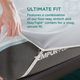 Tempur-Pedic® TEMPUR-Adapt® Luxe 5-Piece Graphite Egyptian Cotton Split King Sheet Set-4