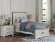 Signature Design by Ashley® Savonport Brown/White Twin Panel Storage Bed-1