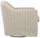 Signature Design by Ashley® Valwick Brown/Cream Swivel Accent Chair-3