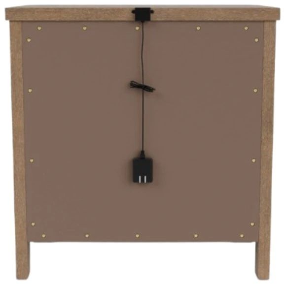 Riverside Furniture Jaxon Casual Mink Brown 2-Drawer Nightstand-4