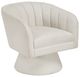 Homelegance® Eve Beige Swivel Chair-0