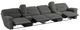 Emerald Home Alberta 6-Piece Charcoal Gray Manual Reclining Sectional Sofa-1