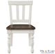 Steve Silver Co. Joanna Ivory/Mocha Kids Side Chair-2