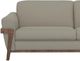 International Furniture Direct Loft Brown Beige 95" Sofa-5