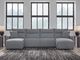 Signature Design by Ashley® Modmax II 4-Piece Pepper/Salt U-Shape Power Reclining Sectional and Chaise-3