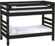 Crate Designs™ Furniture Espresso Full/Full Ladder End Bunk Bed-0
