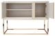 Michael Amini® Madison Glistening Gold Console Table-3