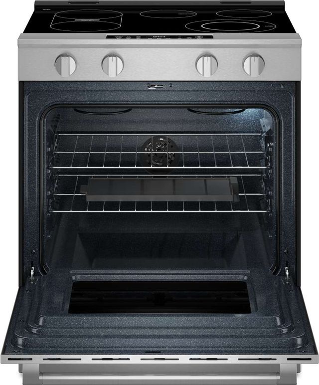 Maytag® 30" Fingerprint Resistant Stainless Steel Slide-In Electric Range-1