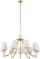 Uttermost® Seville Golden 9 Light Chandelier-5