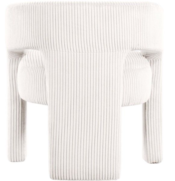Meridian Furniture Riz Cream Upholstered Accent Chair-3