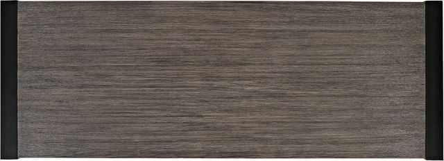 Jofran Inc. Pinnacle Platinum Sofa Table with Black Frame-2