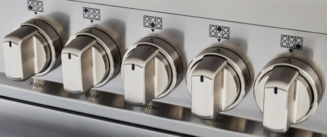Bertazzoni Master Series 36" Bianco Matt Pro Style Gas Range-2