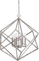 Uttermost® Euclid Nickel 6-Light Pendant-0
