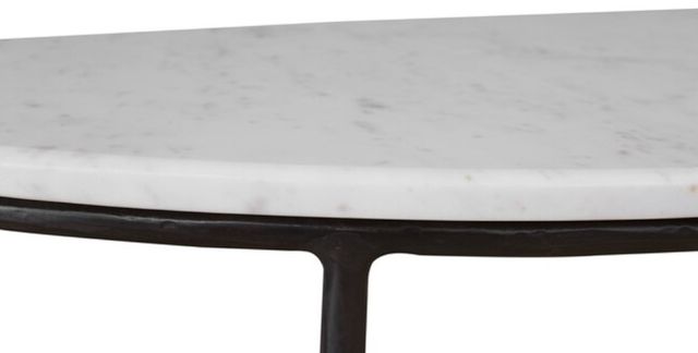 Bassett® Furniture Keswick Black Demilune Console Table-3