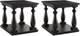 Signature Design by Ashley® Mallacar 2-Piece Black Living Room Table Sets-0