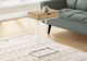 Monarch Specialties Inc. Natural 25"H Drawer C Table with White Metal Base -1