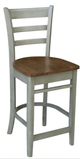 John Thomas Furniture® Dining Essentials Emily Hickory/Stone Counter Stool-0