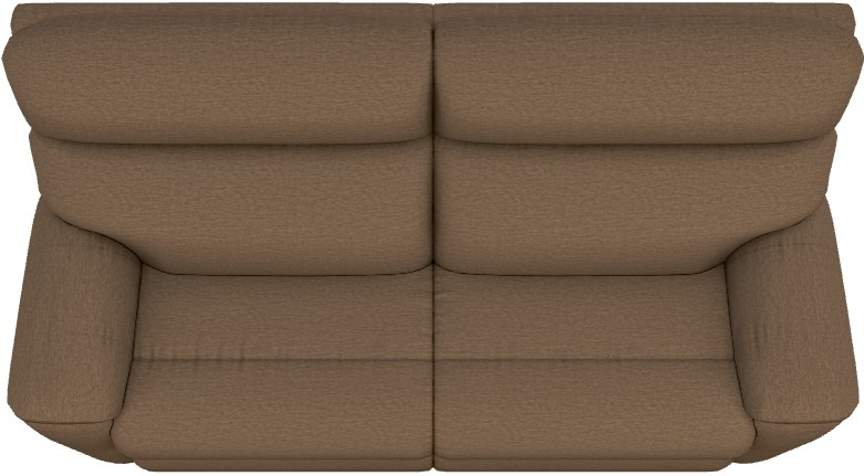 La-Z-Boy® Roman Mocha Two-Seat Manual Reclining Sofa