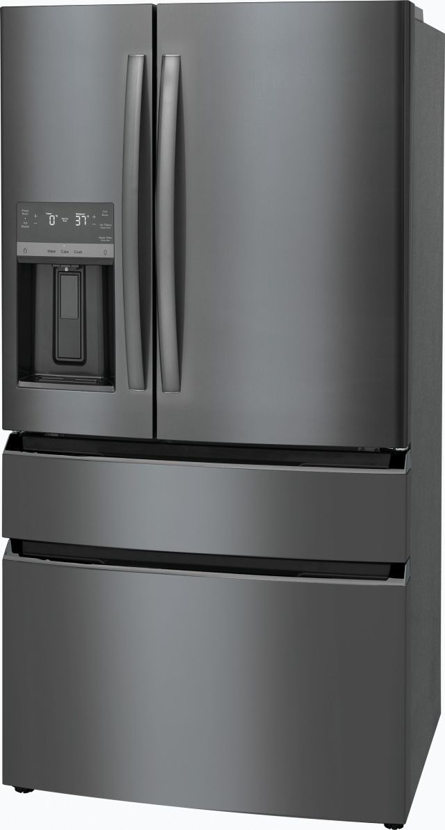 Frigidaire Gallery® 36" 21.5 Cu. Ft. Smudge-Proof® Black Stainless Steel 36" Counter Depth French Door Refrigerator-1